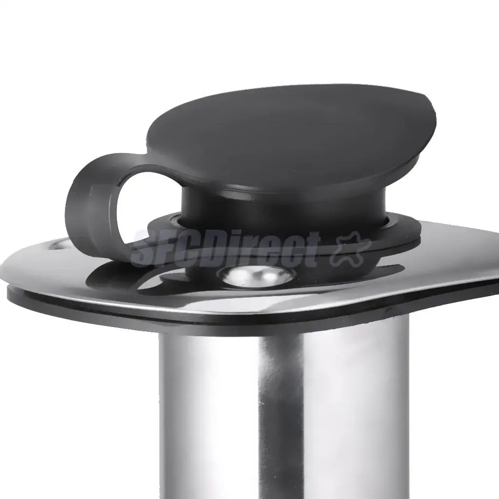 2Pcs Stainless Steel Boat Fishing Rod Holder 90 Degree Flush Mount Rod Pod Kayka