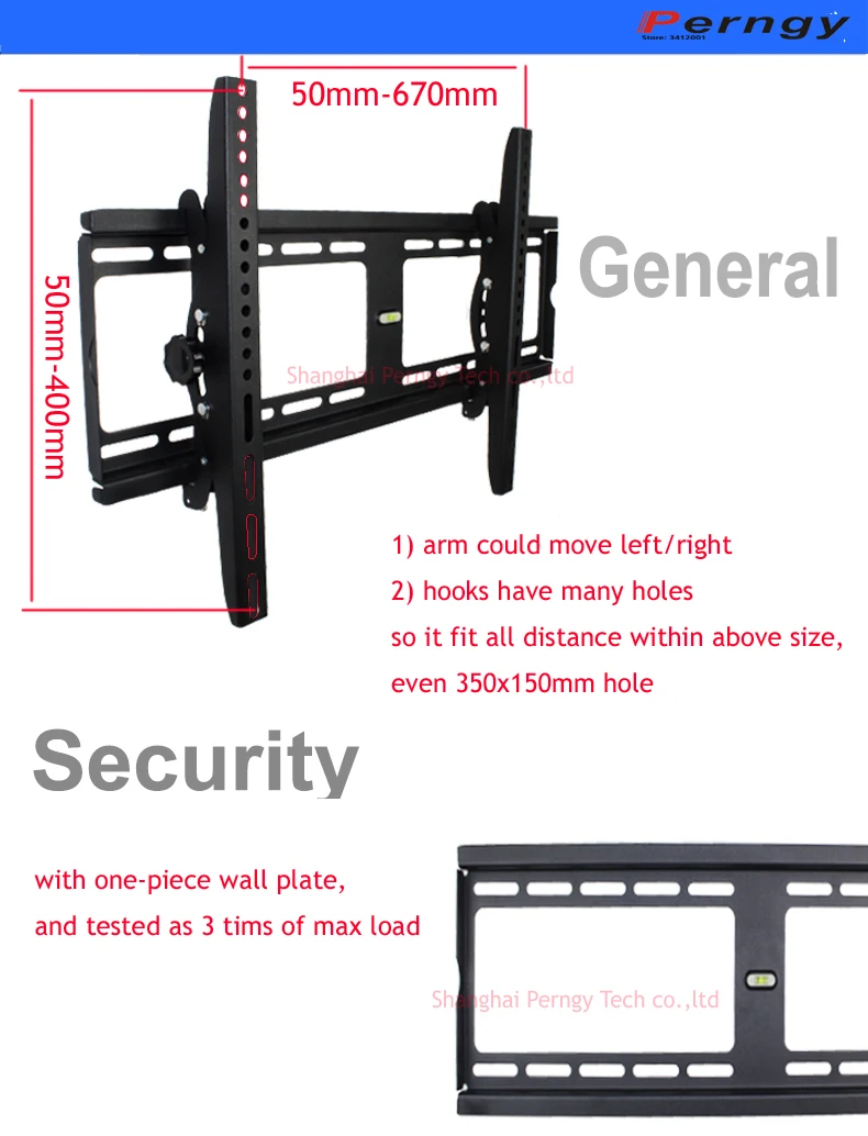 PTB-906MT 3" 55" 7" 60" металл 60 кг vesa 670x400 Панель ЖК настенный ТВ подъемный механизм наклона вверх вниз 15 Встроенный пузырьковый кронштейн