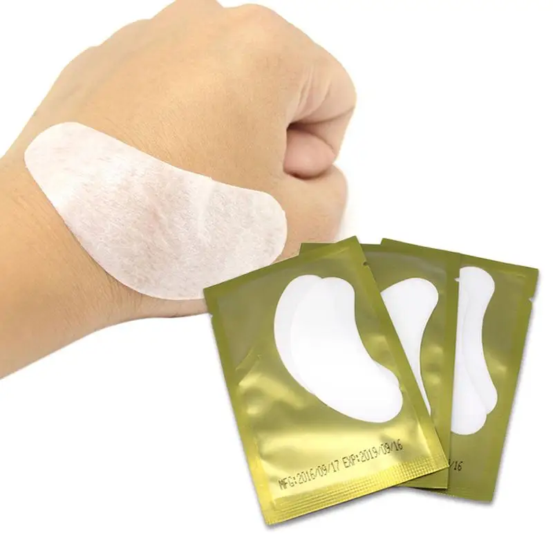 

1Pair Eye Pads False Eyelashes Isolated Gaskets Makeup Lashes Private Label Eyelash Extension Supplies For Gifts A3