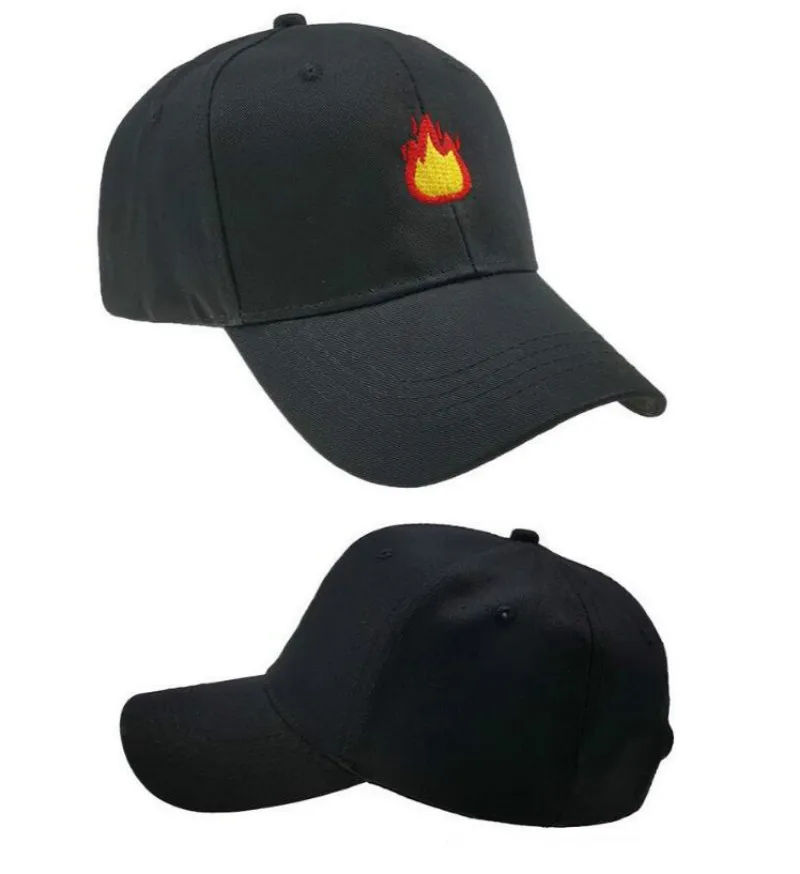 Вышивка огонь бейсбольная кепка для мужчин Уличная Snapback женская шляпа хип-хоп кепка пламя K поп папа шляпа Kpop Дальнобойщик Кепка Прямая