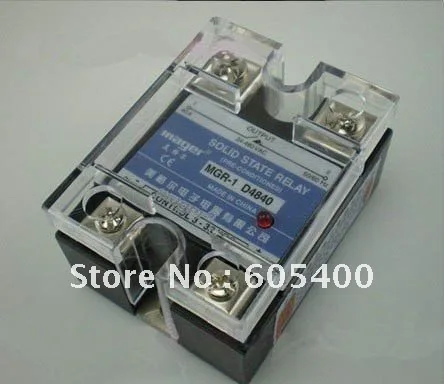 

High Quality Mager Brand,China's Toppest Quality solid state relay 40A ssr,input 3-32VDC output 24-480VAC ,free shipping