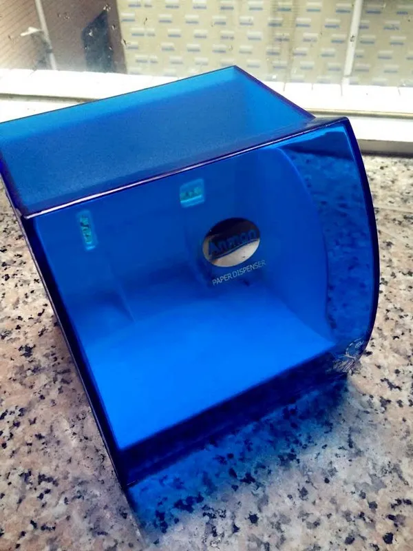 Роскошный водонепроницаемый прозрачный пластиковый туалетный рулон для ванной комнаты, коробка для туалетной бумаги, коробка для салфеток, держатель для бумаги, 4 цвета