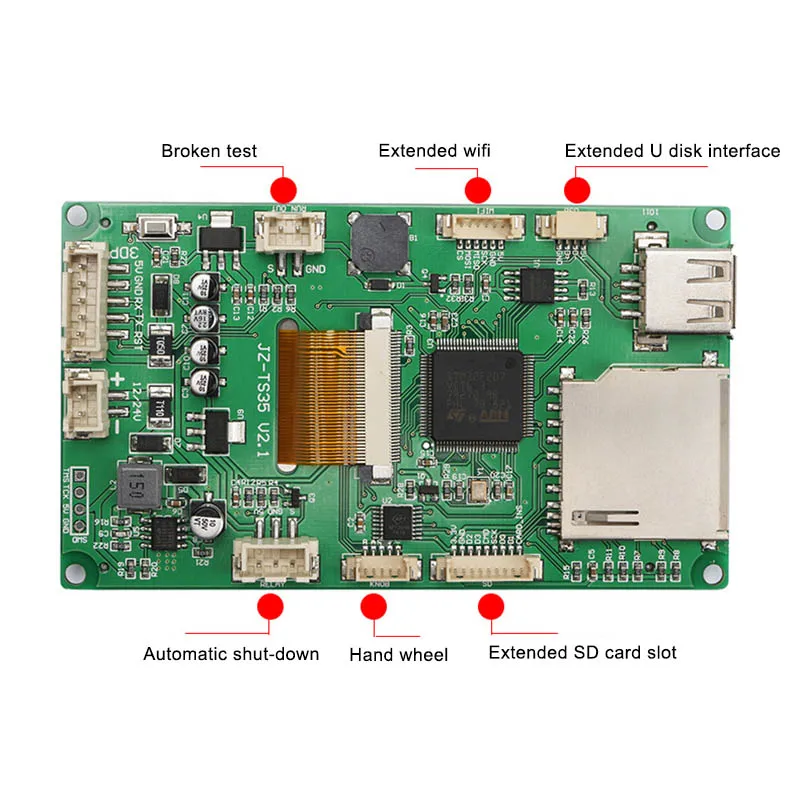 

JZ-TS35 3.5inch Full Color TouchScreen Display Board for Ramps&MKS GEN L 3D Printer HSJ-19