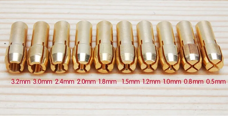 Рисунок 2 - 4,3 мм. Миниатюрные латунные патроны Dremel