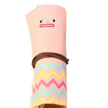 

Cute Cartoon Roll Up Canvas Pencil Bag Brush Wrap Pouch Holder Fashion pencil pen holders for student new A30