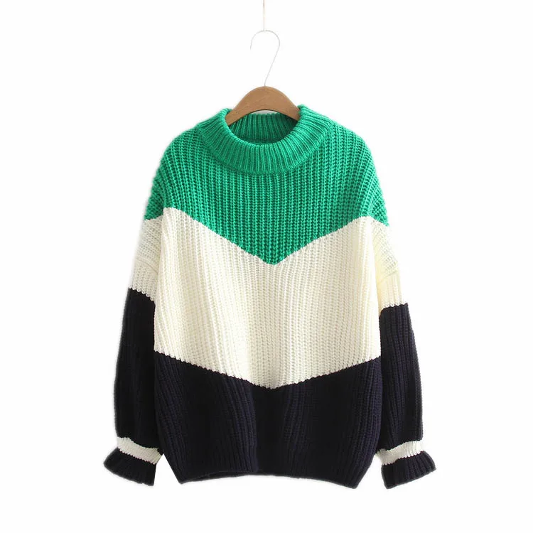Sweater Winter Pull Sweaters Women Loose Jumpers Korean Pullovers Knitting Pullovers 2019 Fashion Thick Christmas Sweater Unif