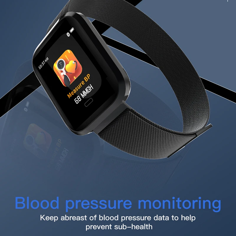 BELOONG M36 1 3 &quotIP67 Смарт Часы Heart Rate крови Давление кислорода модные спортивные