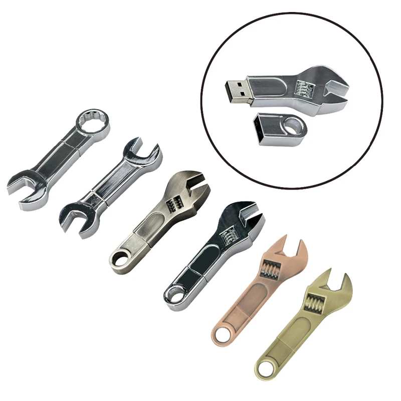 Wrench Tool metal pen drive usb flash 4GB 8GB 16GB 32GB usb flash drive flash disk memroy card flash card memory usb thumb drive