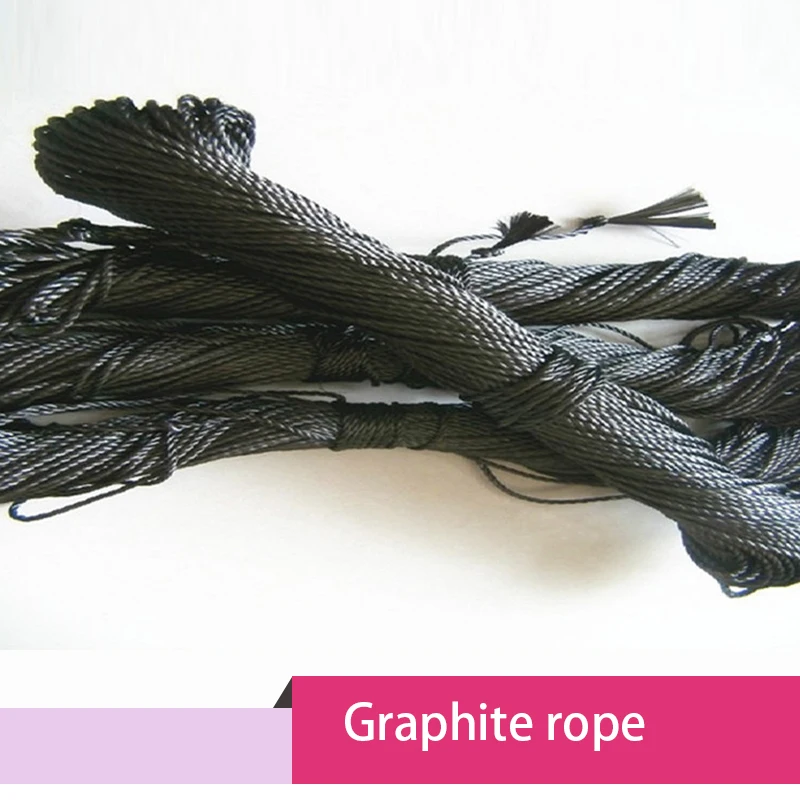 1kg Carbon rope Carbon fiber rope Graphite rope 1mm2mm 3mm 5mm