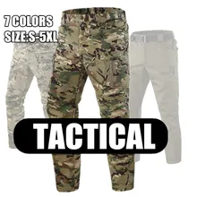 IX9 город тактические карго штаны Для мужчин боевая группа захвата армейские военные брюки из хлопка много карманов эластичные гибкие мужские Штаны для прогулки 5XL