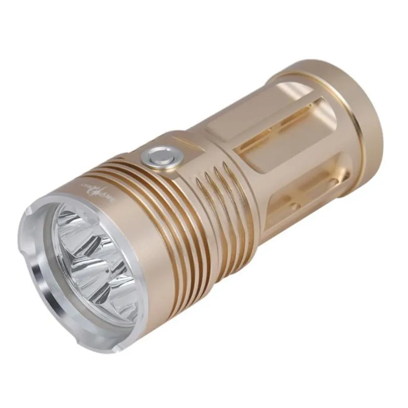 9000 Lumen Flashlight 18650 Waterproof Tactical Powerful Led LED Flashlight Rechargeable Torch Hunting Lamp Light #2M03 (5)