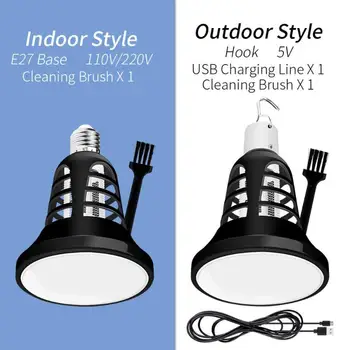 

Mosquito Killer LED Lamp Anti Mosquito 8W E27 Home Insect Killer Light Bulb