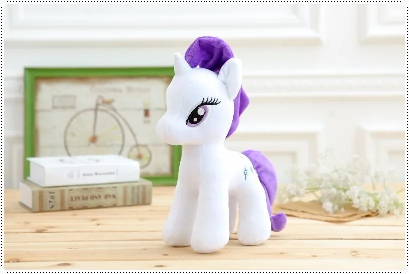 6 шт./компл. Twilight sparkle + Rainbow Dash horse Единорог Equestria Horse Мягкие плюшевые игрушки Пони