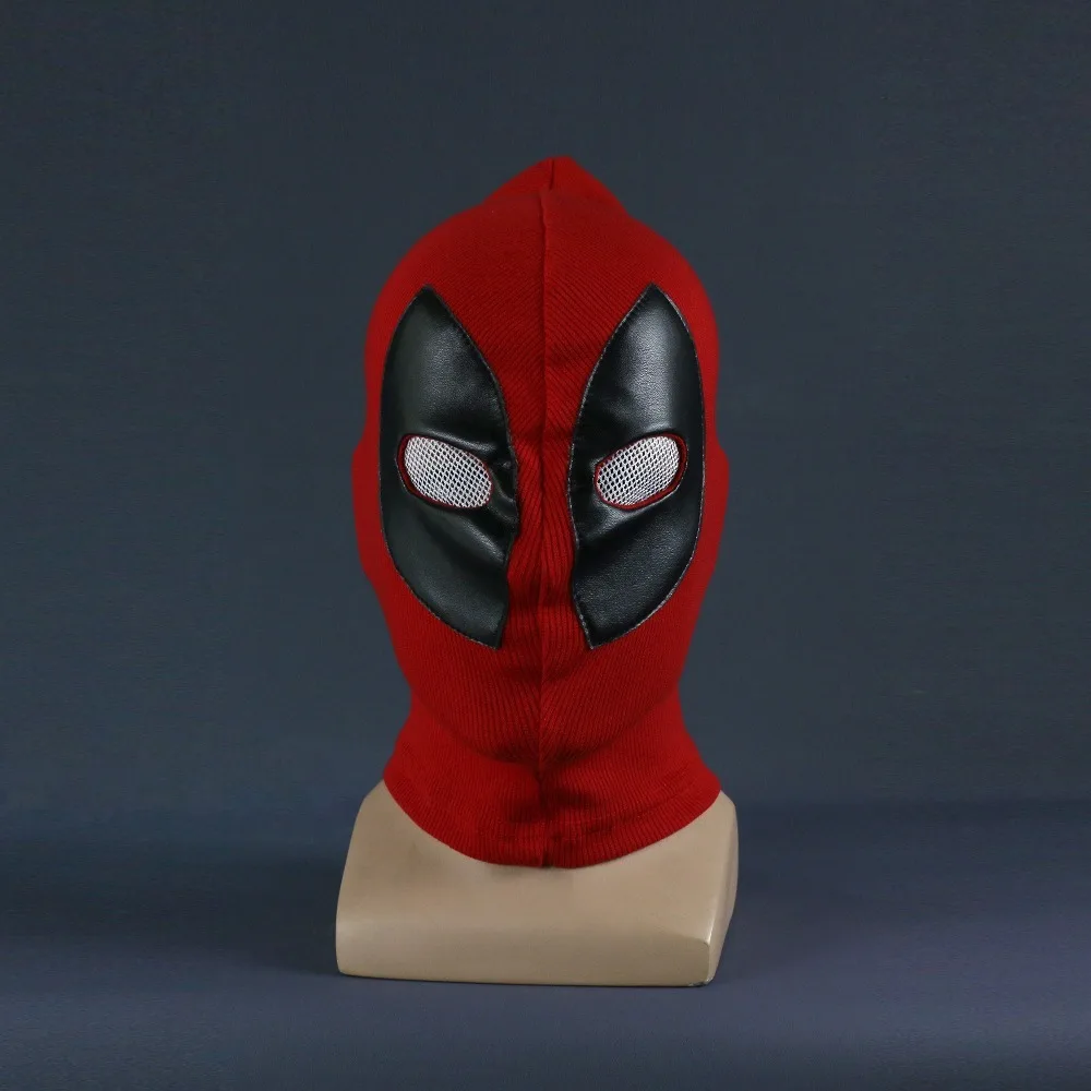 Дэдпул супергероев Marvel маска 2 дышащая ткань искусственная кожа полный маска для лица Хэллоуин косплей реквизит