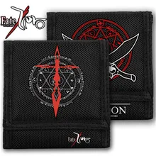 Fate Stay night / Fate zero Anime Cosplay billetera corto Oxford delgada mujeres hombres monedero envío gratis