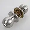 Hot Sale High Quality Stainless Steel Round Door Knobs Knob Handle Internal Round Door Knobs Entrance Passage Lock With Key ► Photo 3/6