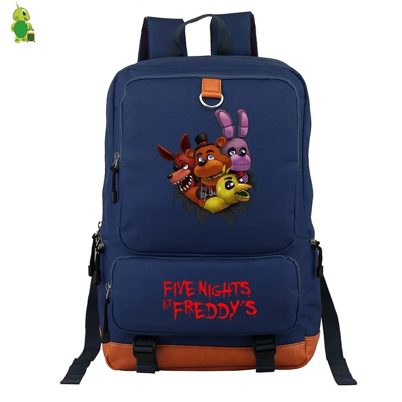 Рюкзак Five Nights At Freddy's 2 Game для женщин и мужчин, школьные сумки для подростков, мальчиков, девочек, FNAF, рюкзак для ноутбука, рюкзак для путешествий - Цвет: 3