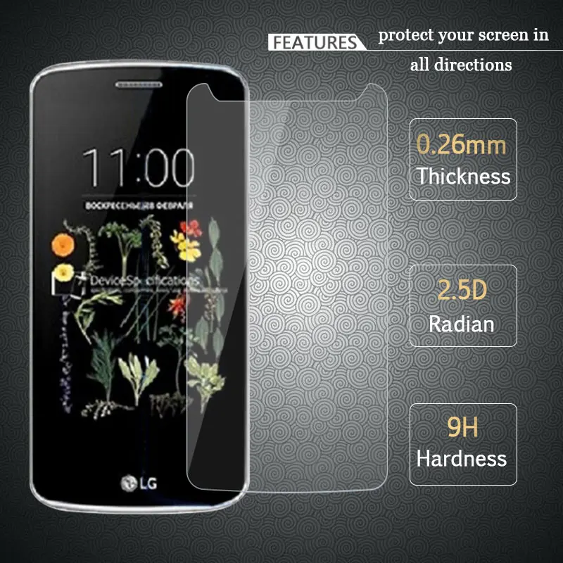 RONICAN для LG K5 закаленное стекло 0 26 мм 2.5D 9H Защита экрана K 5 Q6 ультратонкая Защитная