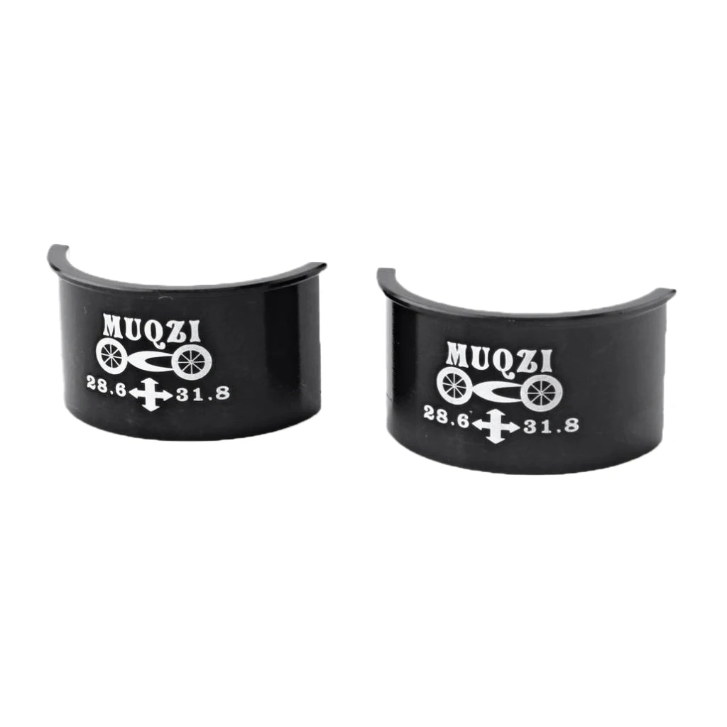 MTB Bike Bicycle Handlebar Shim Convert 28.6mm to 31.8mm Stem Reducer Adaptor Black