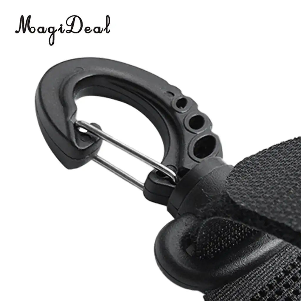 2pcs Black Kayak Paddle Clip Canoe Boating Dinghy Keeper Holder Universal Easy to Attach for Water Sports Fishing Flatable Boat