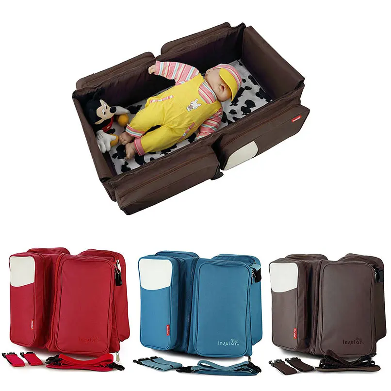 35cm Multi function Foldable Portable Crib Bed Large Capacity Mummy Bag