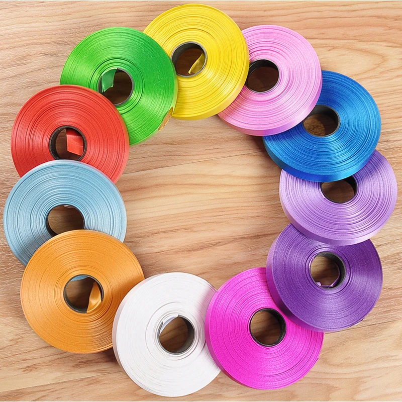 Buy 30 Yards Ballons Ribbon Plastic Roll for Crafts