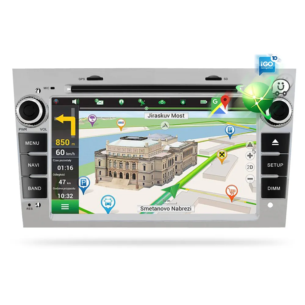 Excellent 7" Android 9.0 Car Radio GPS Player For Opel Astra H Zafira Vectra Vivaro Tigra Corsa C Carro DVD FM Video Navigation Multimedia 12