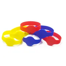 Водонепроницаемый 13.56 мГц M1 Смарт IC силиконовый браслет часы карт карты