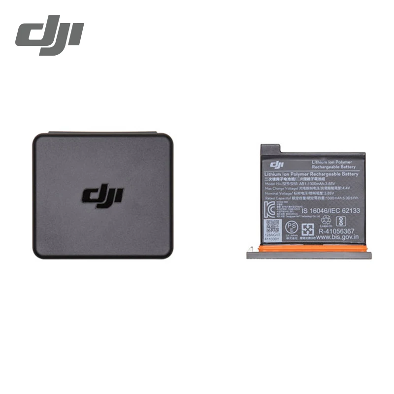

DJI Osmo action Battery 1300mAh with Portable case for dji osmo action accessories