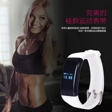 Smart Браслет вызова сообщение напоминание сердечного ритма спортивные SmartBand IOS Android Для мужчин Для женщин наручные часы Шагомер