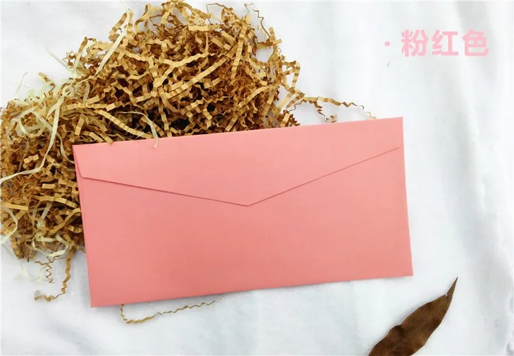 5# разъемная застежка-молния бумажные конверты Цветной Envelopes130 GMS 220x110 мм конверты толстые Цветной конверты 100 шт