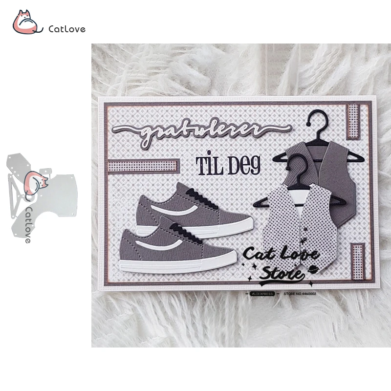 

Vest Hanger Clothes Metal Cutting Die Stencils For DIY Scrapbooking Paper Card Decorative Craft Dies Embossing Die Cuts New 2019