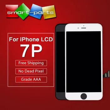 

50pcs/lot Grade A+++ LCD For iPhone 7 Plus LCD Replacement Touch Screen Digitizer Assembly Display No Dead Pixel Free DHL