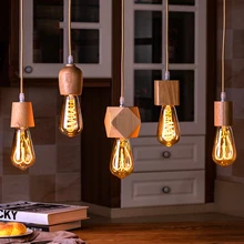 E27 retro Lamp Base Pendant light Bulb Socket Industrial Fittings lighting Fixture for coffee house literature and art decora