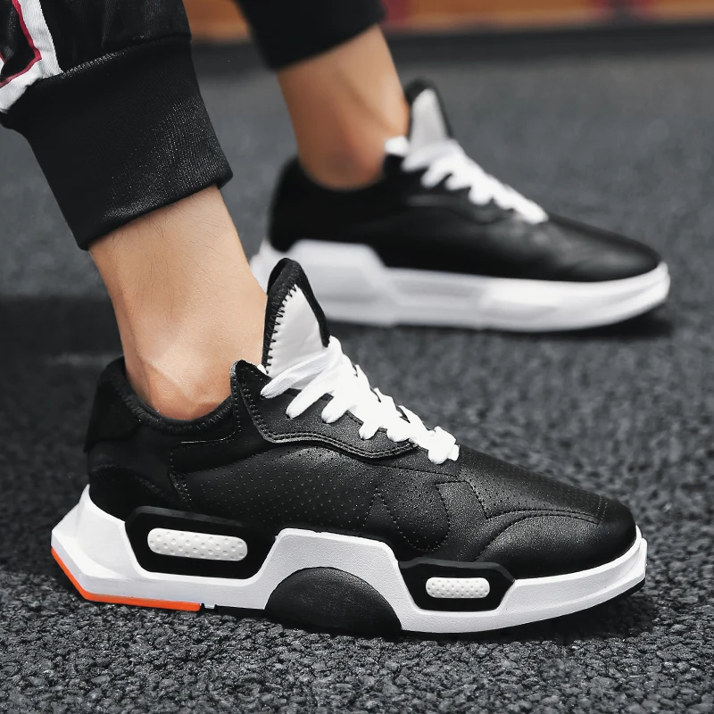 

2018 Spring Korean version sneakers shoes men's casual platform shoes air cushion tidal shoes shock - reducing travel shoes 5