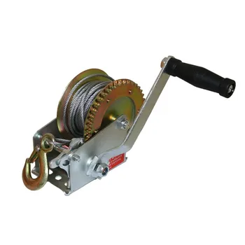 

1 pcs Hand winch machine Manual hoister Small crane winch with wire rope Construction Tool Parts