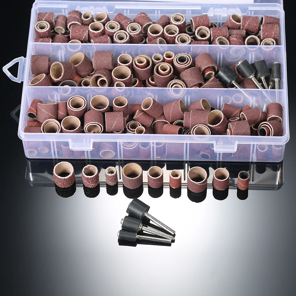 338pcs Rotary Tool Accessories Set Sanding Grinding Polishing Accessory Kit with Storage Box for