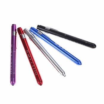 

1PC AAA batteries Medical First Aid LED Pen Light Flashlight Doctor Nurse Emergency Torch Lamp