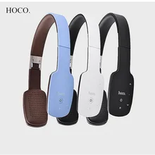 HOCO W4 Touchable Bluetooth V4.1 Wireless Headband Headphones Stereo Bass Earphone with MIC Audio External for phone Computer