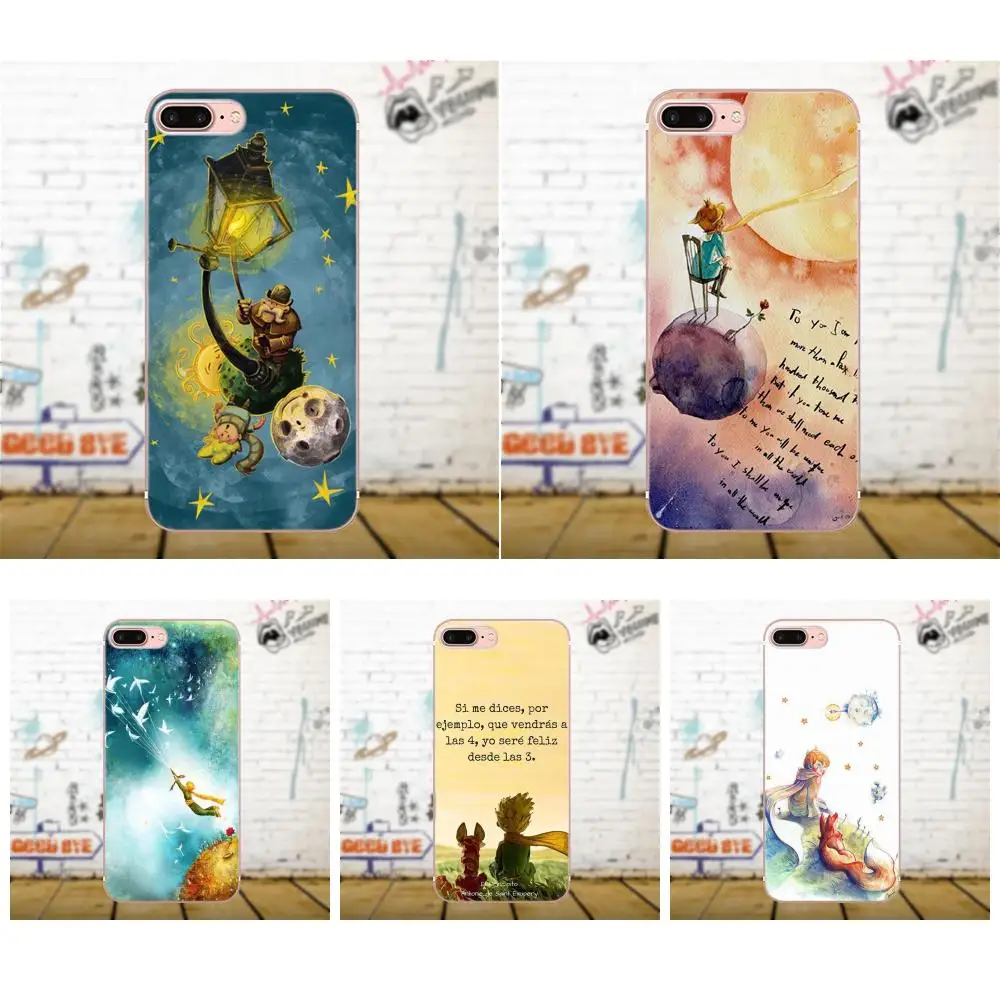 

TPU Pattern Case Cover For Xiaomi Redmi 5 4A 3 3S Pro Mi4 Mi4i Mi5 Mi5S Mi Max Mix 2 Note 3 4 Plus Lovely the Little Prince