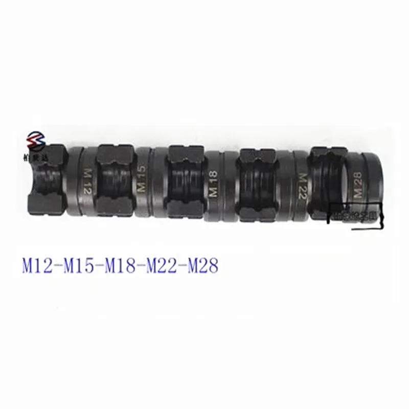 

M Dies for Hydraulic Pipe Crimping Tools M12, M15, M18, M22 & M28, Applicable for Copper& Al fittings Pressure Ttube Mould