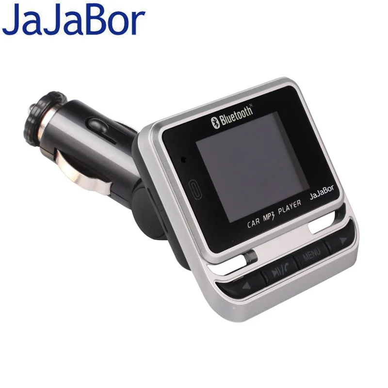 

JaJaBor Car MP3 Player Bluetooth AUX Wireless FM Transmitter Car Kit Hands Free With Remote Support TF Card USB Charger