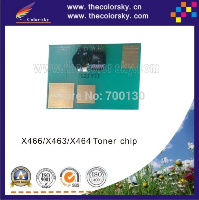 (TY Lx466 3.5) inteligente de reset chip de toner de impressora a laser