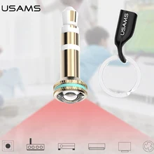 Smart IR Remote Control 3.5mm Jack Dust Plug TV Air Conditioner Projector IR Controller Universal for iPhone iOS