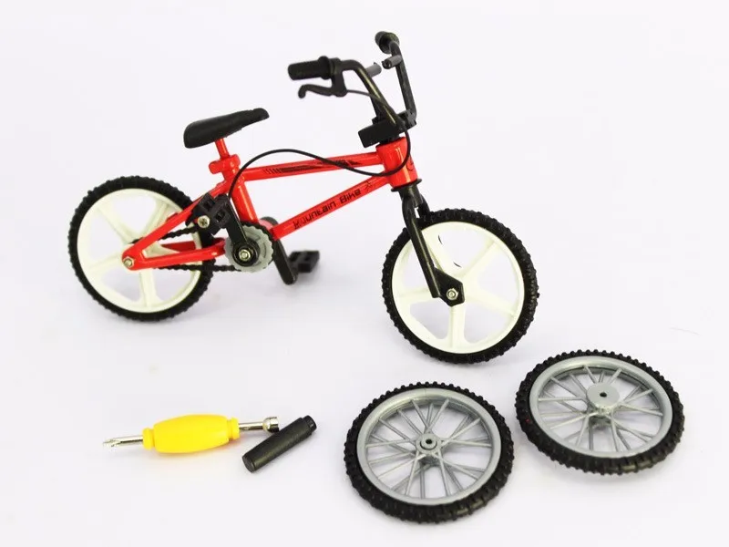 Сплав мини BMX горный велосипед BikesToys Розничная упаковка мини-палец bmx творческая игра подарок для детей игрушки