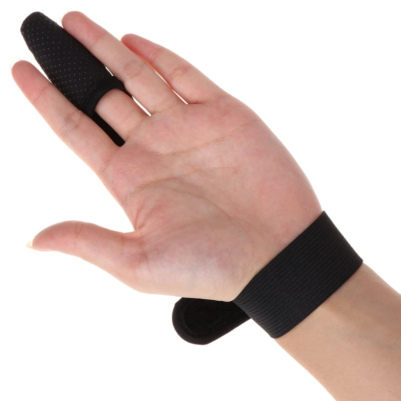 Перчатки для ловли нахлыстом, один палец, открытый дышащий Противоскользящий эластичный протектор