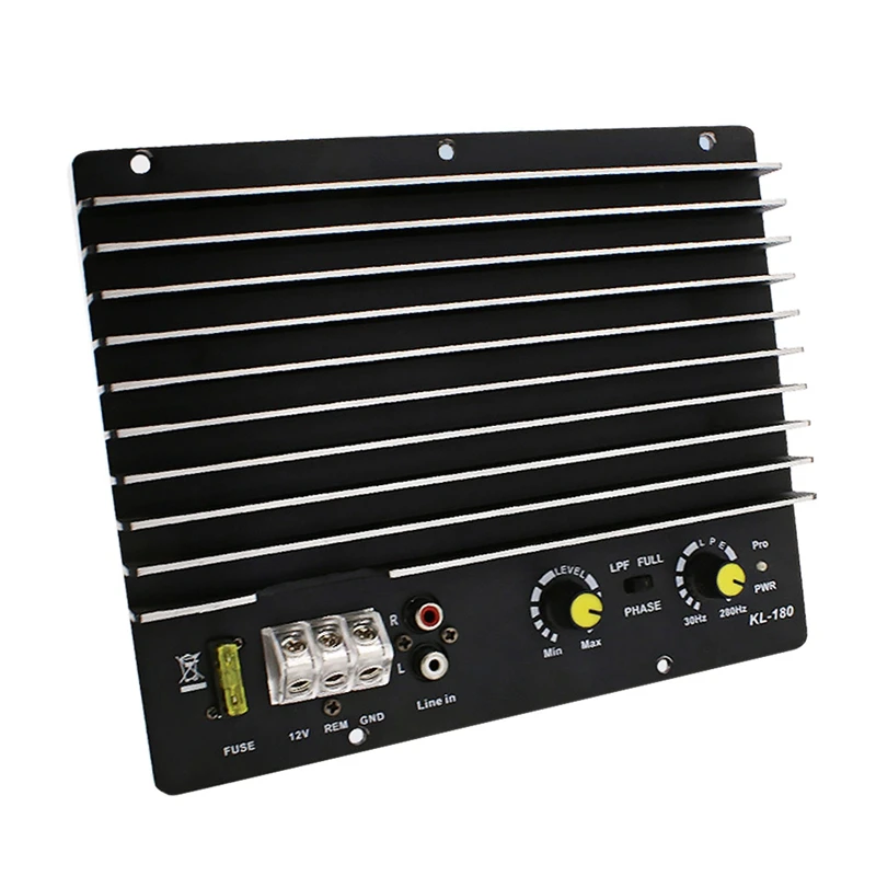 

1200W Car Audio Power Amplifier Subwoofer Power Amplifier Board Audio Diy Amplifier Board Car Player Kl-180