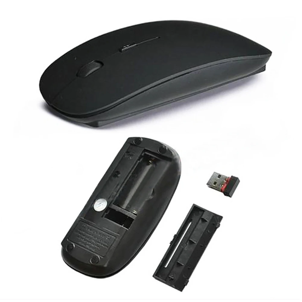 Hot Computer Mouse Mice for Laptop Notebook! Ultra Thin 2.4G Optical Wireless Mouse USB Receiver Air Mouse Cordless Hot Computer Mouse Mice for Laptop Notebook! Ultra Thin 2.4G Optical Wireless Mouse USB Receiver Air Mouse Cordless