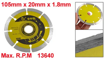 

Tile Stone Cutting Wheel 105mm x 20mm x 1.8mm Diamond Disc Saw Blade