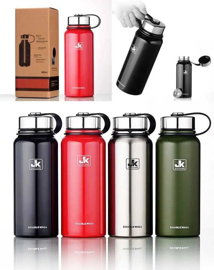 New Thermos Bottle Vacuum Flask Water Bottles Stainless Steel Thermocup